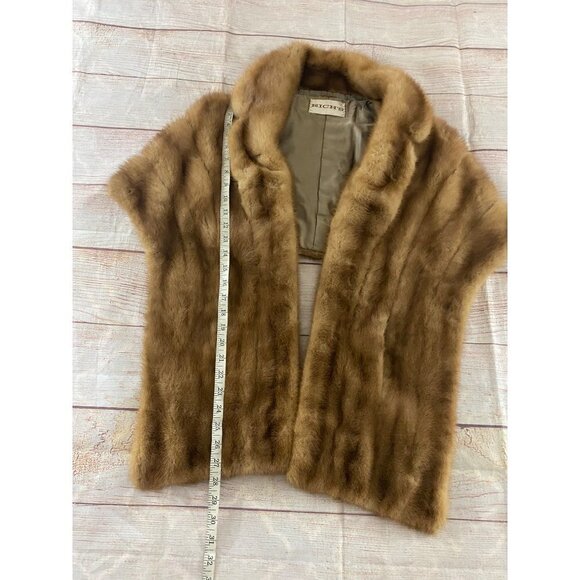 Vintage Rich's Women's Mink Fur Stole (EST Date 1960's) - OS - Picture 3 of 10
